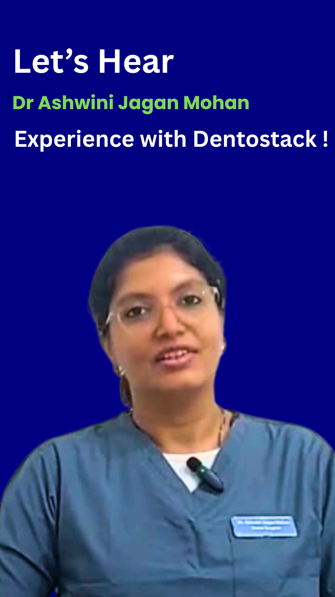 Dr. Ashwini Jagan Mohan — Adishri Dental Clinic